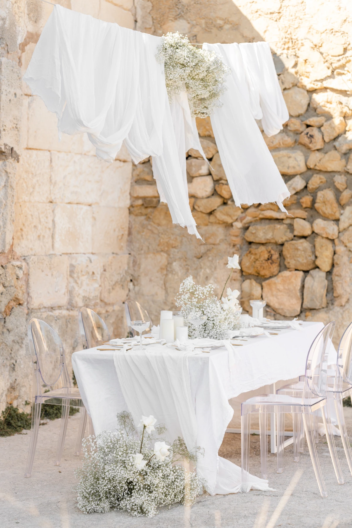 Table setting - wedding photographer Mallorca
