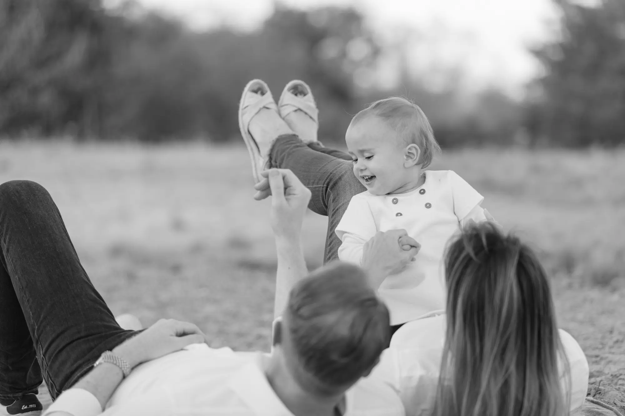 Familienfotografin für natürliche Familienfotos in Heidelberg